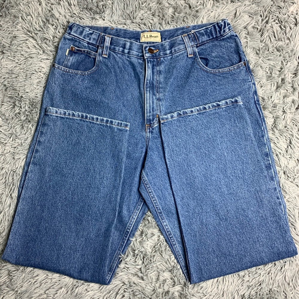 L.L Bean Classic Comfort Waist Mens Jeans Sz 35X29